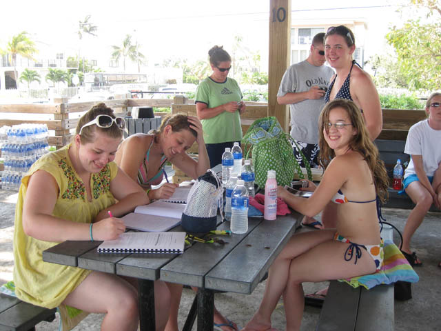 studying
