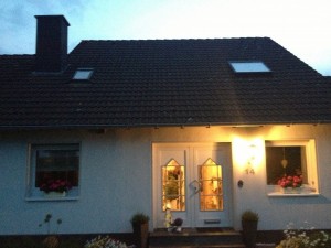 Paige's home in Bielefeld