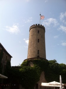 The tower of the Sparrenburg castle
